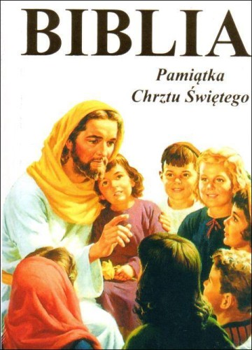 Biblia w obrazkach dla najmłodszych. Pamiątka Chrztu Świętego (biała) (książka) - N. Kenneth, Biblia, OPOKA, oprawa twarda - 57739