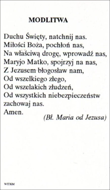 Obrazek Duch Święty. Modlitwa Duchu Święty, natchnij nas - 57463