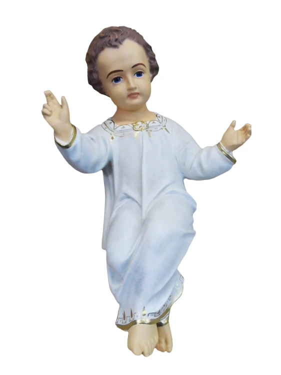Figura Dzieciątko adwentowe siedzące 45cm z żywicy - 56751