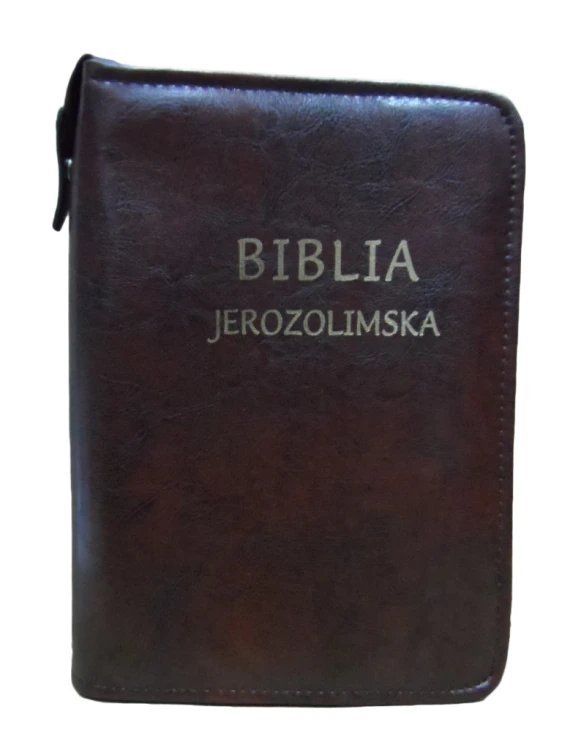 Etui na Biblię Jerozolimską - brąz - 56653