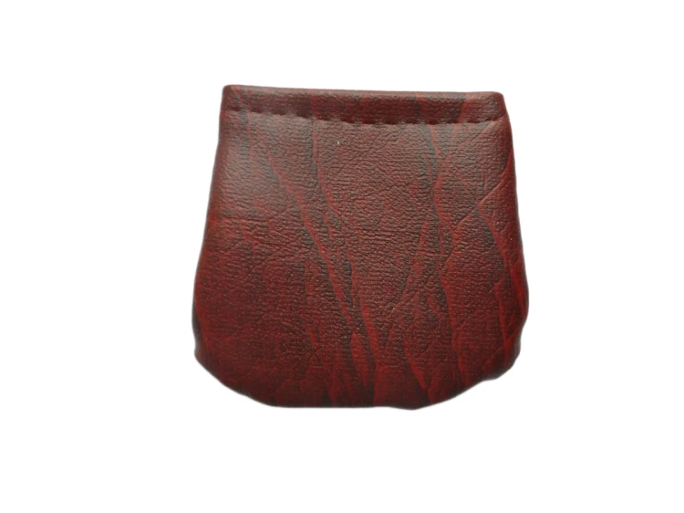 Etui małe na rzep - bordowe - 56434