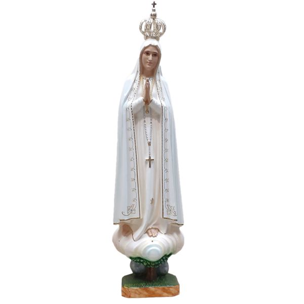 Figura Matka Boża Fatimska h80cm żywiczna - 55756