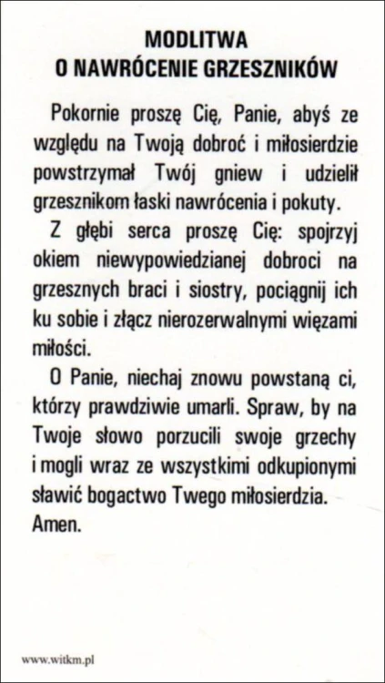 Obrazek Najświętsze Serca Pana Jezusa. Modlitwa o nawrócenie grzeszników - 55641