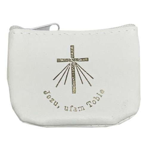 Etui na zamek - białe JEZU UFAM TOBIE - 50580