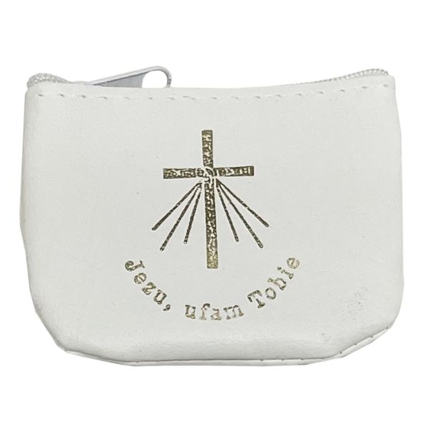 Etui na zamek - białe JEZU UFAM TOBIE - 50580