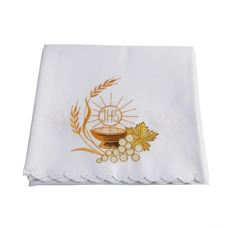 Obrus haftowany 365x130 (żółty IHS) - 50256