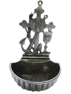 Kropielnica metalowa - nikiel 12x9cm - 49214 5902808101406