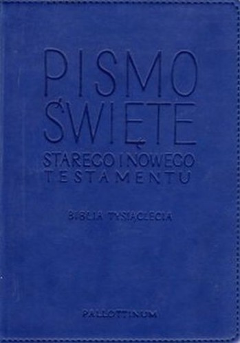 Biblia Pielgrzyma Pismo św. Starego i Nowego Testamentu (ekooprawa, półtwarda) (książka) - Zespół Biblistów Polskich z inic.Benedyktynów Tyn., Biblia, Wydawnictwo Pallottinum, 2013 r., oprawa zintegrowana - 49159 9788370146368