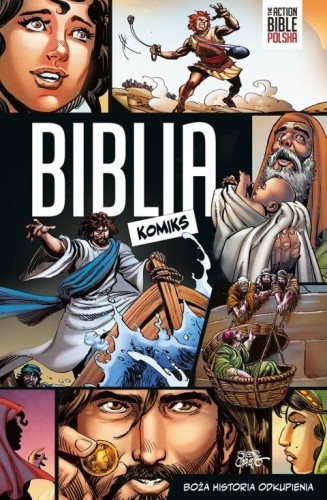 Biblia komiks (książka) - -, Biblie dla dzieci, Wydawnictwo M, 2026 r., oprawa twarda - 47317 9788368701029