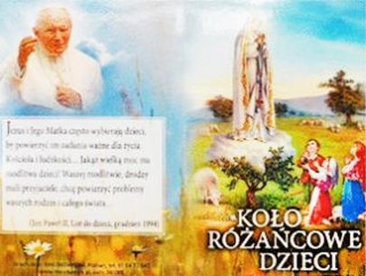 Koło różańcowe dzieci - legitymacja - 46470