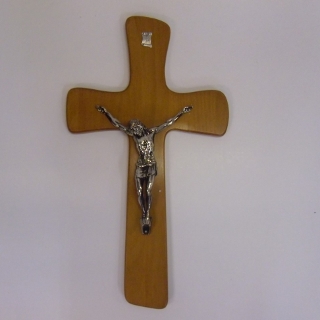 Krzyż wiszący drewniany h50cm MAHOŃ (nr1) - 44861