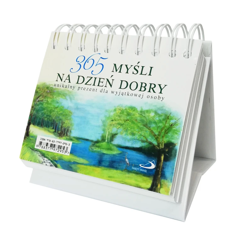 365 myśli na dzień dobry. Unikalny prezent dla wyjątkowej osoby (książka) - -, aforyzmy anegdoty, Edycja św. Pawła, 2014 r., oprawa spiralowana - 43401 9788377972953
