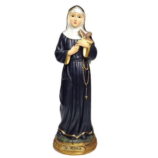 Figura Św. Rita 20cm PCV - 42507 8013059084473