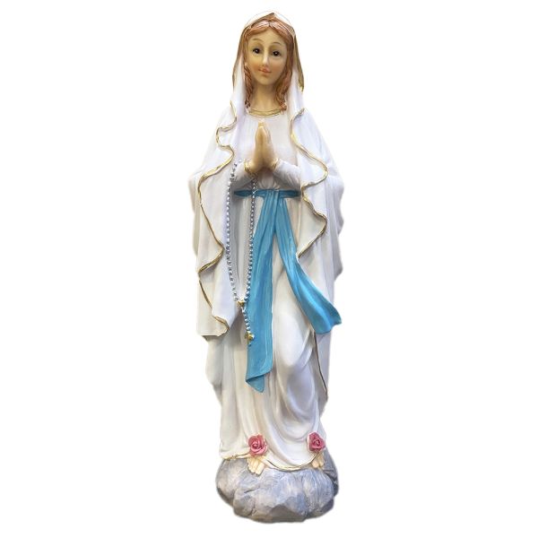 Figura Matka Boża z Lurdes (różańcowa) 30 cm - 42019 5906340513901