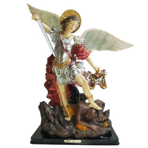 Figura Św. Michał Archanioł 46cm żywica - 41403