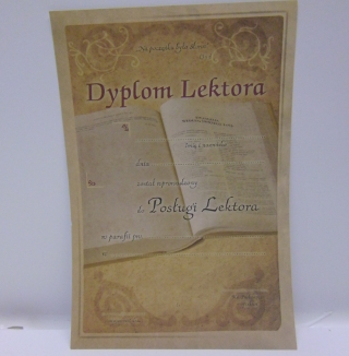 Dyplom lektora - 40689
