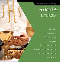 Lekcja religii 14. LITURGIA (książka), katecheci, wychowawcy, Drukarnia i Księgarnia św. Wojciecha, 2021 r., oprawa twarda - 40064 9788375165081