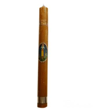 Gromnica z wosku pszczelego 100% 3,5x38 cm ŚREDNIA DŁUGA - 38512