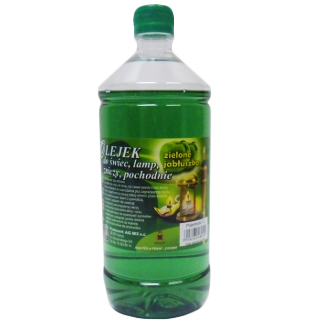 Olej 1 litrowy zielony - JABŁKO zapachowy - 38046