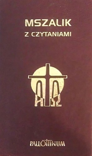 Mszalik z czytaniami na cały rok (brewiarzowy) (książka), obrzędy rytuały, Wydawnictwo Pallottinum, 2014 r., oprawa twarda - 37966 9788370146931