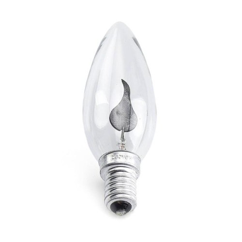 Żarówka biała mały gwint E14 - PŁOMYK 230V 3W - 37709