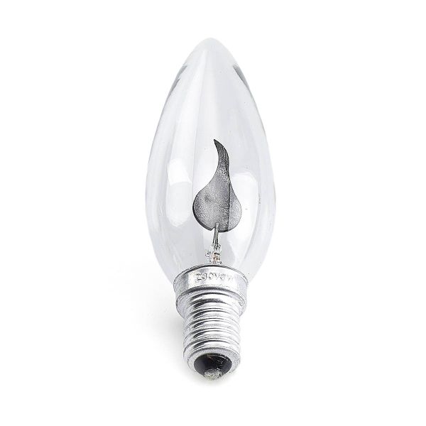 Żarówka biała mały gwint E14 - PŁOMYK 230V 3W - 37709