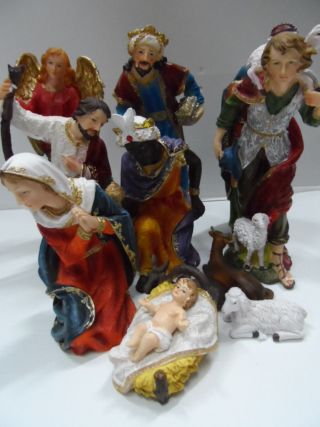 Zestaw figur do szopki 20cm (12 elementów) - 37653