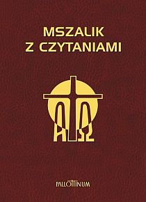 Mszalik z czytaniami na cały rok A5 (książka), obrzędy rytuały, Wydawnictwo Pallottinum, 2019 r., oprawa twarda - 35696 9788370146757