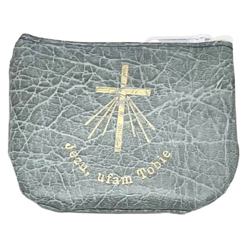 Etui na zamek - szare Jezu Ufam Tobie - 35189