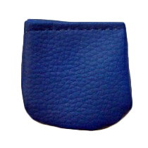 Etui małe na rzep - niebieskie - 35050