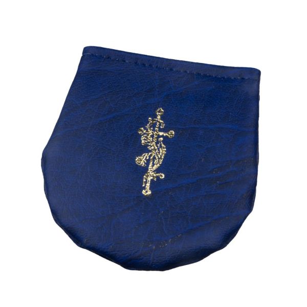 Etui duże na rzep - granatowe - 35043