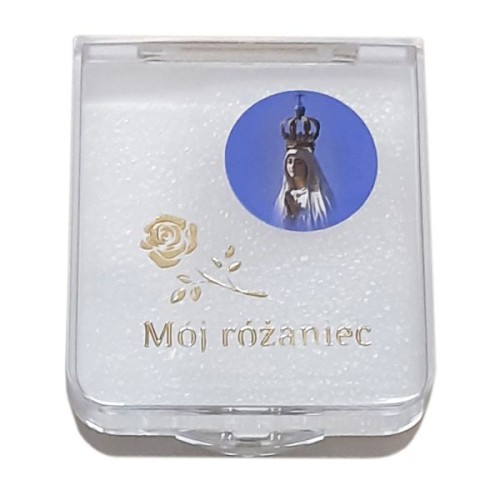 Pudełko na różaniec Matka Boża Fatimska - 34747