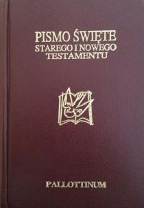 Pismo św.SiNT skóra ekologiczna, wycięcia, pielgrzyma (książka) - Zespół Biblistów, Biblia, Wydawnictwo Pallottinum, 2010 r., oprawa twarda - 33402 9788370146368