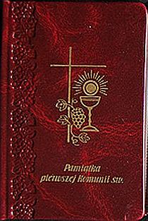 Modlitewnik Jezus Maryja Józef komunijny bordowy (książka) - o. Witold Stępień  (opr.) , modlitewniki komunijne, Drukarnia Garmond, 2021 r., oprawa Twarda - 29285
