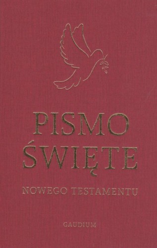 Nowy Testament w przekładzie z języka greckiego (czerwone) (książka) - praca zbiorowa, Biblia, Wydawnictwo Archidiecezji Lubelskiej GAUDIUM, 2019 r., oprawa twarda - 28126 9788370147679