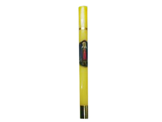 Świeca gromnica żółta 30x3cm - 20727 5907771419459