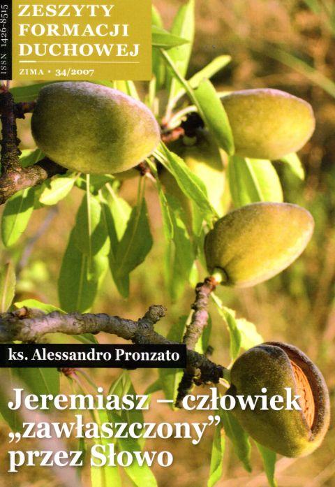 Jeremiasz - człowiek "zawłaszczony" przez słowo (ZFD 34) - ks. Alessandro Pronzato, prawo, SALWATOR, 2007 r., oprawa miękka - 20645
