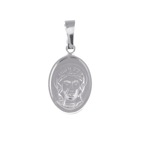 Medalik srebrny pr.925 Czarna Madonna owal 1,6g - 16532