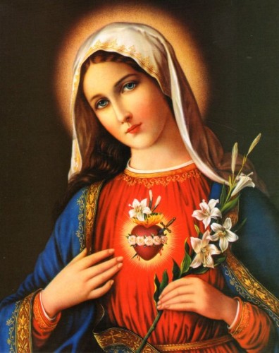 Obrazek (wkład) Serce Matki Bożej - 16062
