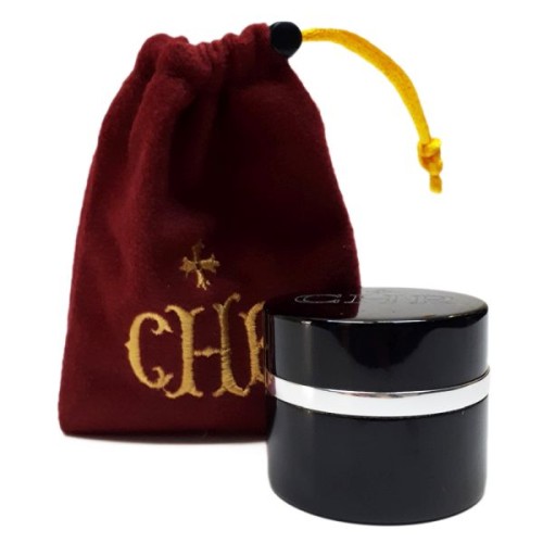 Pojemnik na olej CHR do chrzu, bierzmowania, święceń kapłańskich CZARNY w etui - 15420