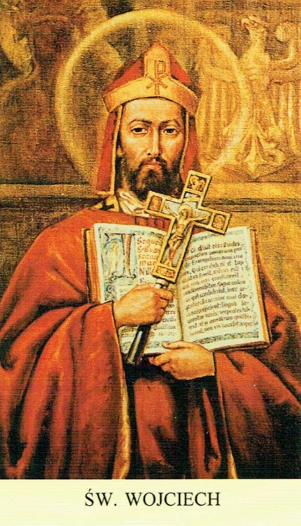 Obrazek św. Wojciech. Biografia + modlitwa - ! - 15113