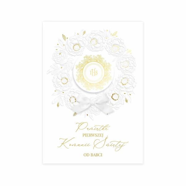 Album I Komunia Św. OD BABCI (21x15cm) (książka) - -, pamiątki I Komunia św.; I Komunia św., eRhema - 14674 5902846850007