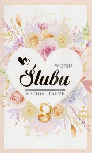 Karnet Ślub - 14508