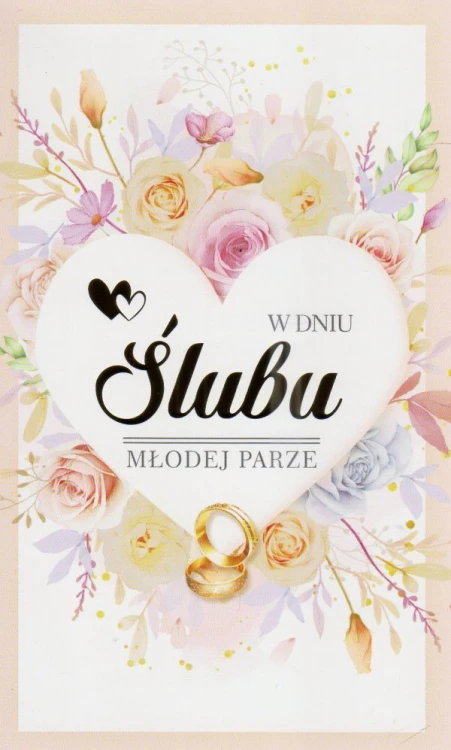 Karnet Ślub - 14508