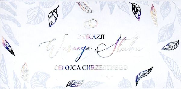Pudełko ŚLUB OD OJCA CHRZESTNEGO różne wzory - 14222
