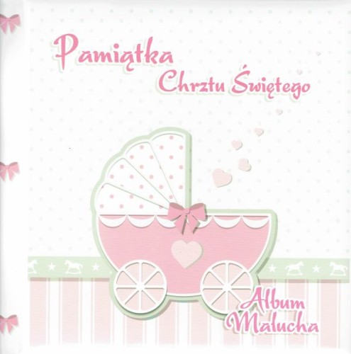 Album pamiątka Chrzest Św. "Album malucha" (książka) - -, chrzest; pamiątki prezenty, eRhema, oprawa twarda - 14020 9788391798591
