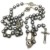 Różaniec na drucie BAZYLIKI *8, łącznik MB Częstochowska (różne kolory) - 13140