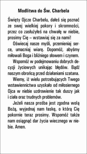 Obrazek św. Charbel. Modlitwa do św. Charbela - ! - 12261