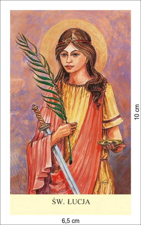Obrazek Św. Łucja (bez modlitwy) - 11440