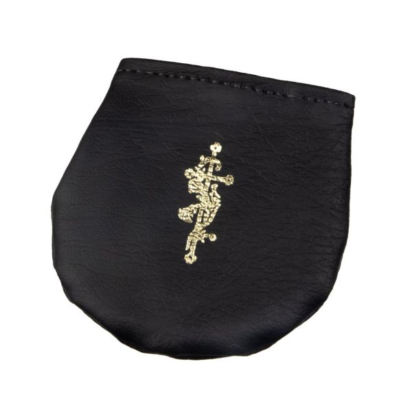 Etui duże na rzep - czarne - 10287